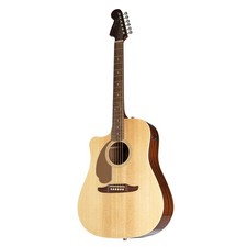 Fender Redondo Player Lefthand WN Natural - Westerngitarre für Linkshänder