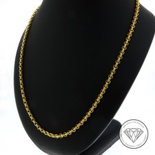 Wert 7.150,- Massive Anker Kette 916 / 22 Karat Gelb Gold 79,5 cm Unisex xxyy