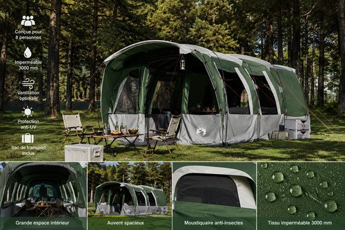 Großes campingzelt personen - großes,