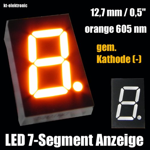 Stück led segment - 3,