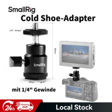 SmallRig LCD Monitor Shoe Adapter Kugelkopf Hot Shoe Mount with 1/4" Screw -WYT