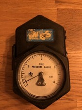 Reifendruckmesser Tire Pressure Gauge in Etui Gebraucht, aber Topzustand 