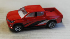 Majorette Toyota Racing Hilux Revo Pickup Truck rot weiße Felgen Motorsport Auto