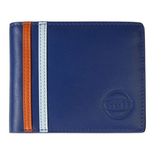 Gulf racing leder geldbörse - gulf,