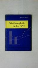 103129 Walter Beyer BETRIEBSVERGLEICH IN DEN LPG Untersuchungen in 11