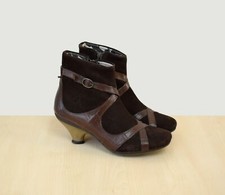 ausgefallene FLY London Stiefeletten Gr. 38 (eher Gr. 37 1/2) - fast wie neu