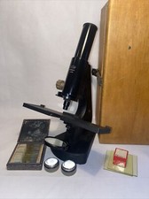 1x ANTIKES Mikroskop Forschungsmikroskop ROW Rathenower Optische Werke Mikroskop