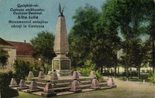 CPA AK ALBA-IULIA Monumentul