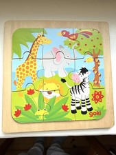  Holzpuzzle, von Goki