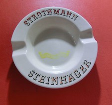 STROTHMANN STIER Steinhäger Aschenbecher 15,5 cm 50er Jahre Hille Minden