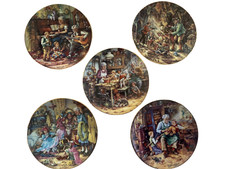 5 x Sammelteller „Besuch bei