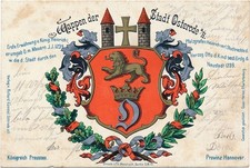 Wappen, Litho Osterode