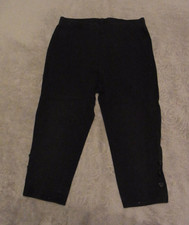 Leggings radler 128 schwarz - leggings,
