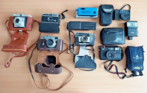 Analogkamera sammlung - analogkamera,