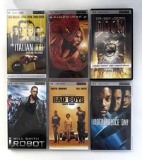 6 PSP UMD Filme - Sammlung 