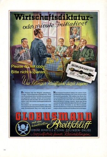 Rasierklinge globusmann - globusmann, xl