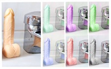 Penis Form Handgemachte Duftseife Glycerinseife 90 g  12 Duften SKP