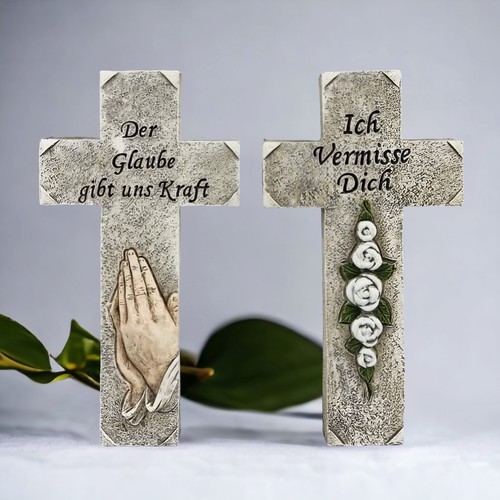 Grabschmuck kreuz grabdeko - grabschmuck,