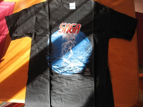 Konzert shirt saga - saga, full