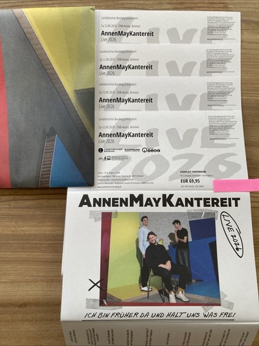 Annenmaykantereit ticket - annenmaykantereit,
