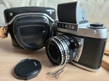 (32) EXA 1a 35mm Spiegelreflexkamera Schachtsucher, Mayer  f 2,8, 50mm Objektiv
