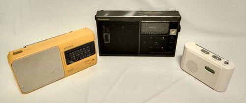 Radio konvolut pnasonic - radio, sony