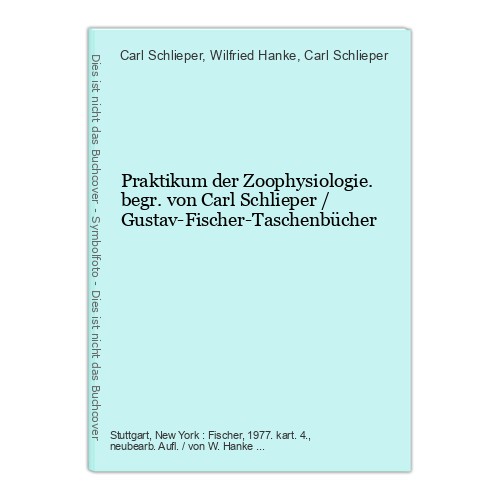 Praktikum der zoophysiologie - praktikum,