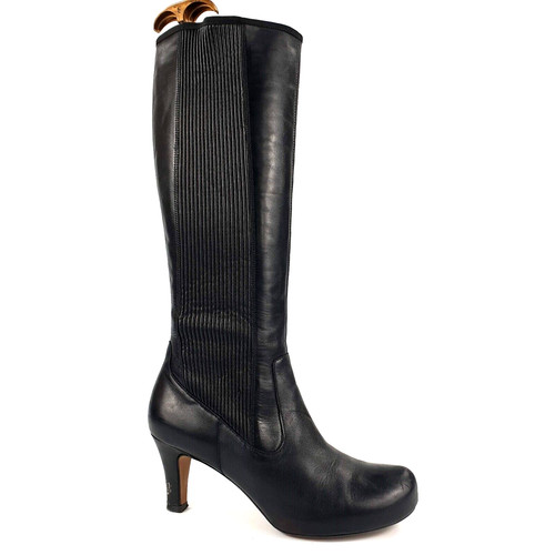 Clarks kniestiefel schwarz - kniestiefel,
