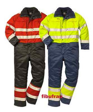 Fristads Kansas 100983  Hi-Vis Winteroverall 8614 TH ~ Gr.S-XL ~ Warnschutz