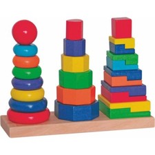 KINDER STAPELTURM Steckspiel