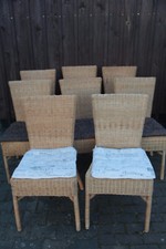 2er Set Ikea Harola Esszimmerstühle Korb Rattan Stühle Stuhl Küche Stühle