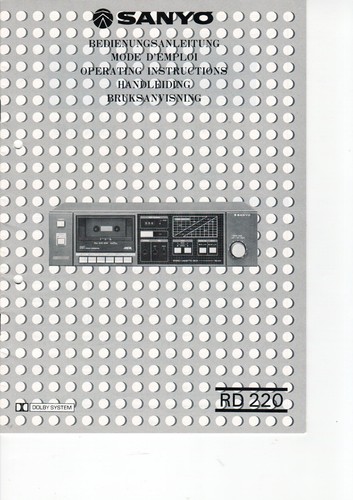 Sanyo 220 - rd,