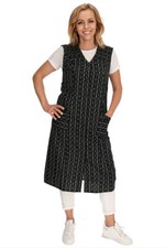 Knopfkittel Baumwolle bunt