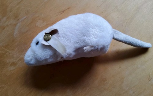 Steiff maus weisse fahne - maus,,