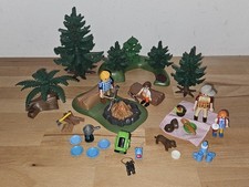 Playmobil Freizeit Set mit tollen Figuren,  einer Grillstelle mit Beleuchtung...