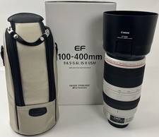 Canon EF 100-400mm f/4.5-5.6 L IS II USM Tele Objektiv OVP wie NEU vom Händler