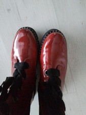 stiefeletten 40 rot