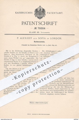 Original patent alexieff - -, p.