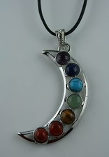 Chakra Anhänger  Edelsteine  Mond