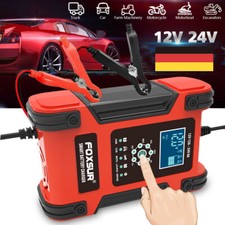 12A LCD Auto Batterie Ladegerät Für Lithium LiFePO4 AGM GEL SLA Impuls Reparatur