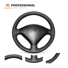 Mewant Black Leather Steering