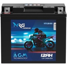 NRG YT12B-BS AGM