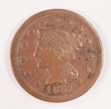 1851 1C Große Cent IN XF