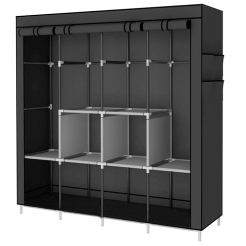 170cm kleiderschrank stoff - kleiderschrank,