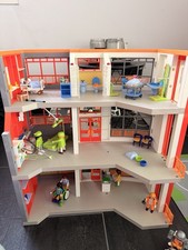 Playmobil Krankenhaus Konvolut, Kinderklinik mit Erweiterung Und Viel Zubehör