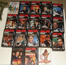 James Bond VHS Sammlung Sean
