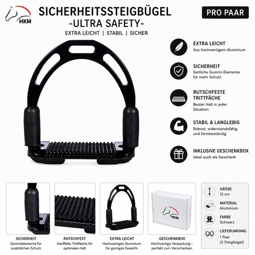 Hkm steigbügel cm - steigbügel, 12