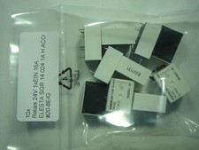 10x  Relais 24V 1xEIN 16A ELESTA SGR 14 024 1A H ACO #20-8E/G#5k