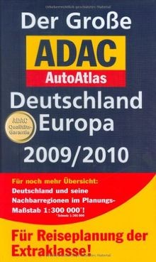 Der große adac autoatlas - der,