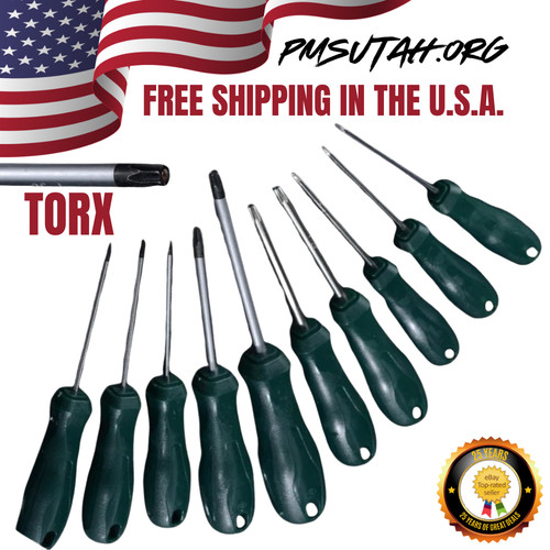 Utv torx screwdriver set - screwdriver,